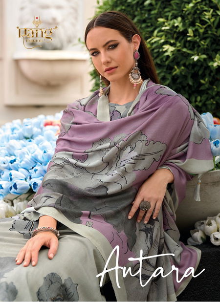 Antara By Rang Pure Wool Digital Printed Dress Material Wholesale Market In Surat Catalog